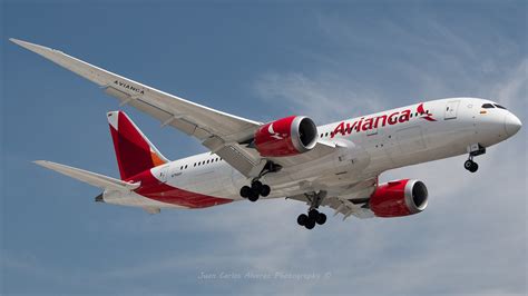 Avianca Boeing Dreamliner N Av Juan Carlos Alvarez Flickr