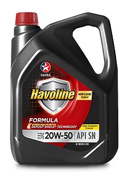 Havoline Formula Sae W Mineral Engine Oil Caltex