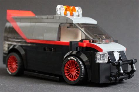 Lego Tv Kult Moc Vw T6 A Team Van Zusammengebaut