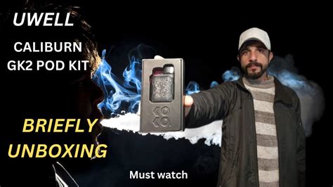 Uwell Calibrun Gk Pod Kit Briefly Unboxing English Subtitle