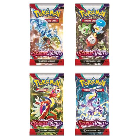 Pokémon Trading Card Game Tcg Scarlet And Violet Booster Pack