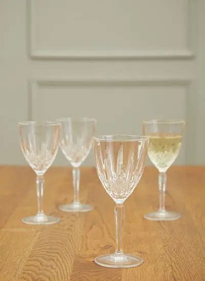 Waterford Crystal Marquis Sparkle Wine Glass Set Of 4 Blarney