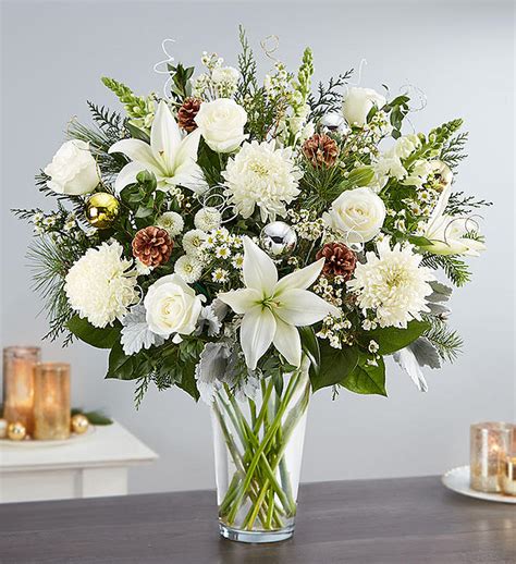 Dazzling Winter Wonderland Flower Arrangement in East Rochester, NY ...