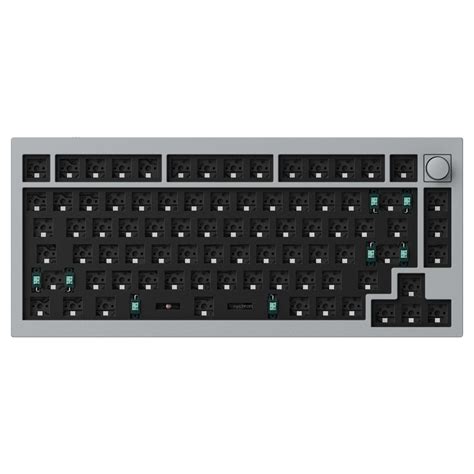 Buy Keychron Q Qmk Custom Hot Swap Barebone Knob Keyboard Grey Q B
