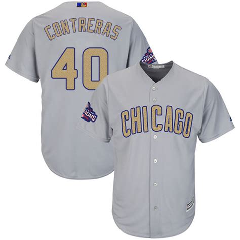 Willson Contreras Jersey | Willson Contreras Cool Base and Flex Base Jerseys - Chicago Cubs Store