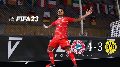 FIFA 23 Bayern Munich Vs Borussia Dortmund Mane Gnabry Muller