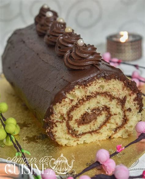 Génoise pour biscuit roulé léger base pour buche Amour de cuisine