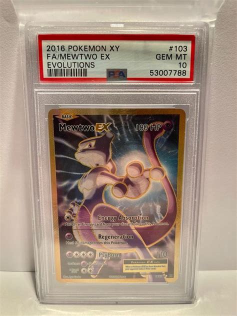 The Pok Mon Company Graded Card Pokemon Mewtwo Ex Psa Catawiki