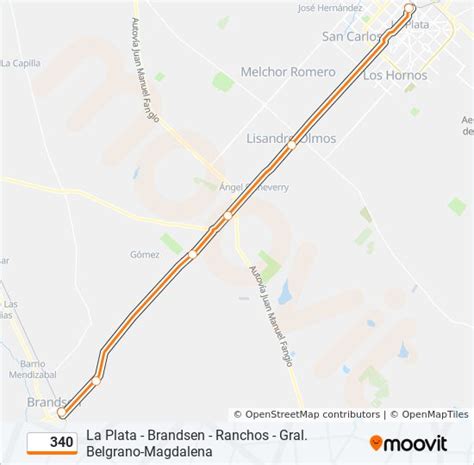 Ruta Horarios Paradas Y Mapas Brandsen Actualizado Hot Sex Picture