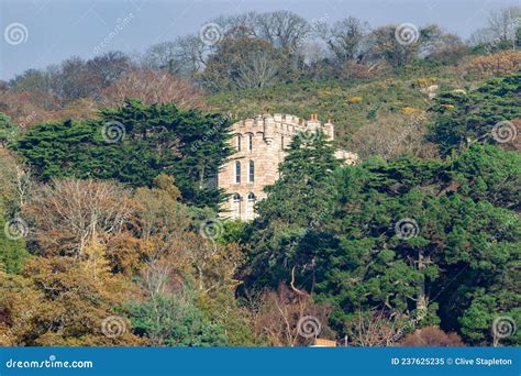 Manderley Castle in Killiney Dun Laoghaire Stock Image - Image of ...