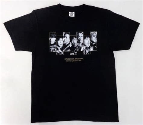 駿河屋 三代目 J Soul Brothers フォトtシャツ ブラック Mサイズ 「三代目 J Soul Brothers