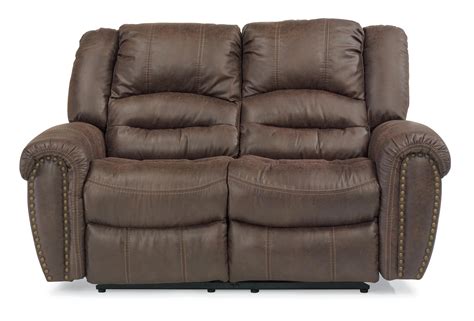 Flexsteel Latitudes Downtown Transitional Power Reclining Loveseat