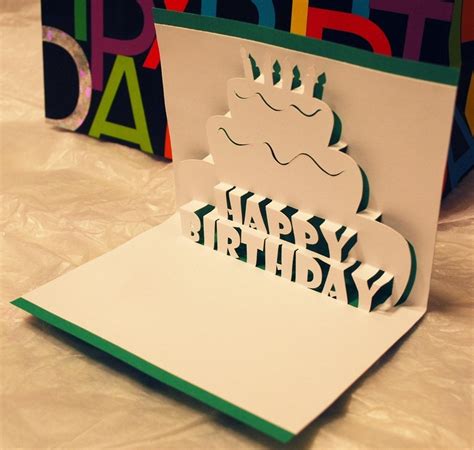 Happy Birthday Pop-Up Card by PeadenScottDesigns on Etsy