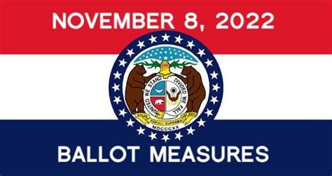 Missouri 2022 Ballot Measures Metro Voice News