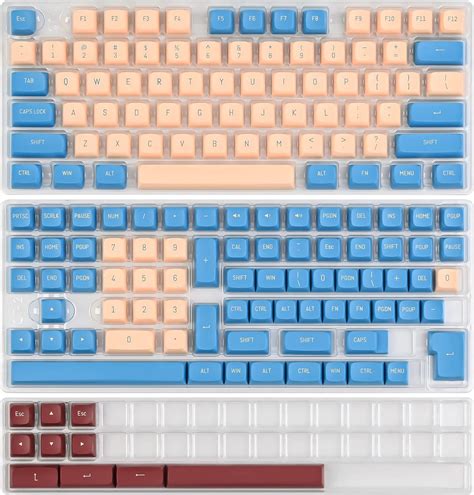 Ussixchare Key Csa Profile Keycaps Pbt Key Cap Set With U Spacebar