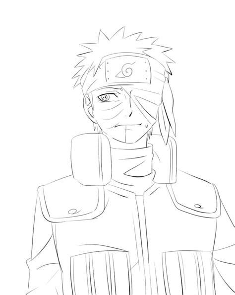 Smiling Obito Uchiha Coloring Page Download Print Or Color Online