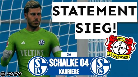 Machtdemonstration Im Spitzenspiel Schalke Karriere Ea Fc