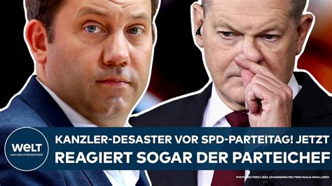 Berlin Kanzler Desaster Schock F R Olaf Scholz Vor Spd Parteitag