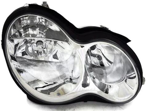 Lampa Przednia Depo Mercedes C W203 2004 Reflektor Prawy Po Liftingu