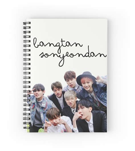 Bts Notebook Spiral Notebooks By Parkjimin Redbubble