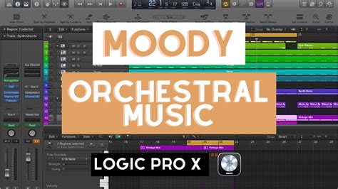 Moody Orchestral Music In Logic Pro X YouTube