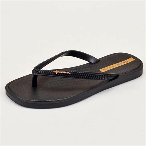 Sandália De Dedo Ipanema Solar Preto Netshoes