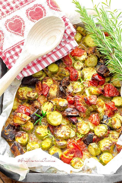 Melanzane E Zucchine Al Forno Nel Zucchine Al Forno Zucchine