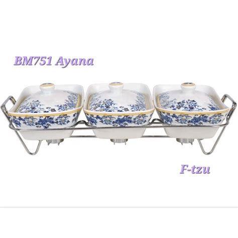 Jual Alat Saji Dengan Rak B Motif Ayana Metek Vicenza Shopee Indonesia