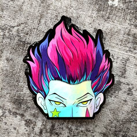 Jual Stiker Anime Hologram Hinter X Hunter Hisoka Indonesia Shopee