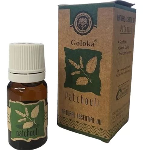 Óleo Essencial Goloka Indiano Puro Patchouli 10ml MercadoLivre