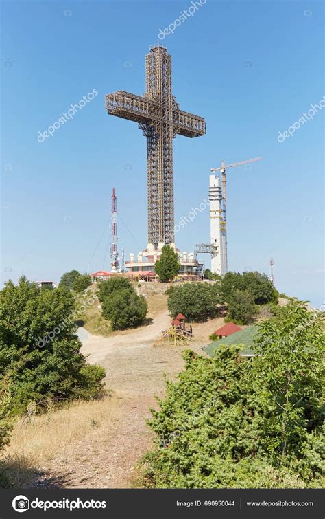 Vodno Mountain Skopje North Macedonia Know Its Large Metal Cross ...