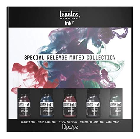 Liquitex Professional Acrylic Ink Muted Colors Collection Set Home And Kitchen