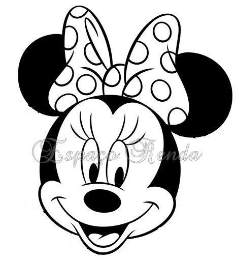 Minnie Mouse Cara De Minnie Mouse Dibujos De Mickey Bebe Etiquetas Minnie