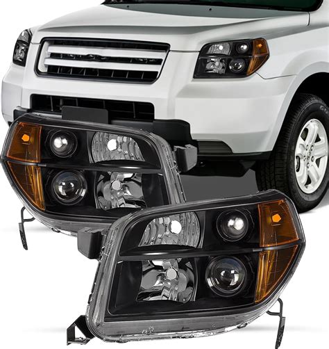 Sockir Headlight Assembly Replacement Pair For Honda