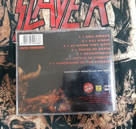 Slayer Hell Awaits Cd Photo Metal Kingdom