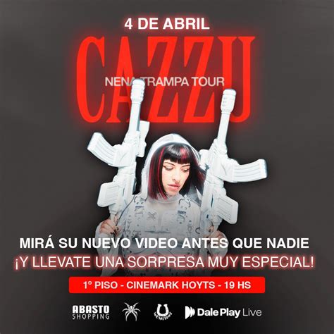 Cazzu™ On Twitter La Gente De Buenos Aires Va A Poder Ver El Estreno