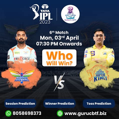 Ipl 2023 Match No06 Lucknow Super Giants Vs Chennai Super Kings Gurucbtf Ipl Betting