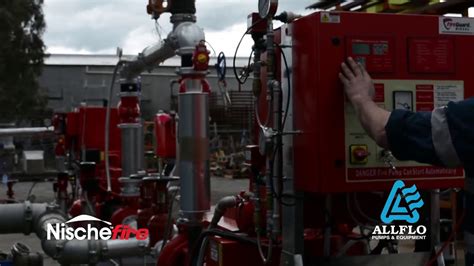 Allflo Pumps And Equipment Nische Diesel Fire Pump Test Youtube