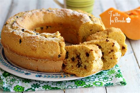 Ciambella Alla Zucca E Cioccolato Anche Bimby Tutto Fa Brodo In Cucina