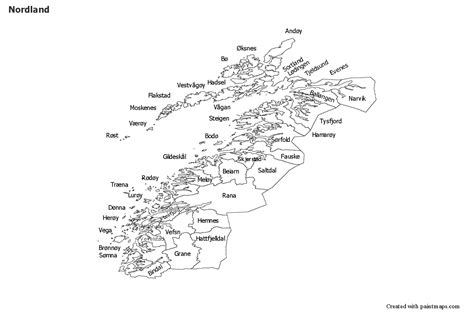 Sample Maps for Nordland