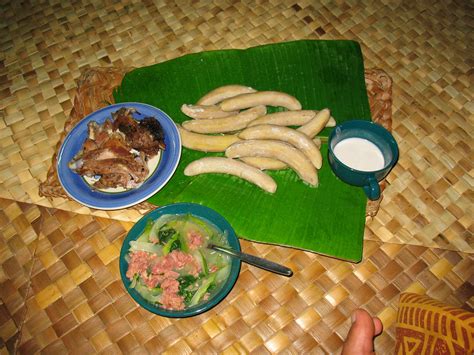 Samoan Food A Close Up Of The Food Clockwise From The Le Flickr