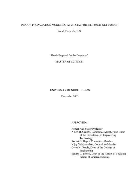 Indoor Propagation Modeling At 2 4 GHz For IEEE 802 11 Networks Page