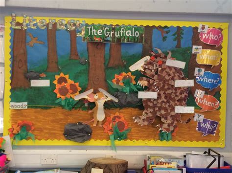 The Gruffalo Display Year 1 Gruffalos Child The Gruffalo Classroom