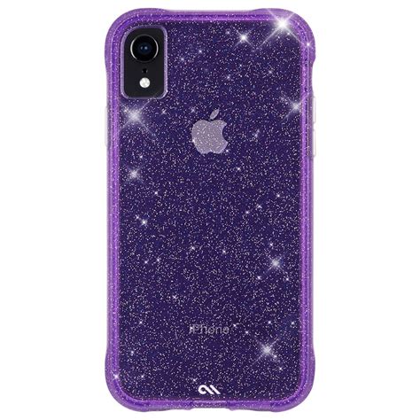 Case Mate Iphone Xr Purple Sheer Crystal Case Cm Walmart Canada