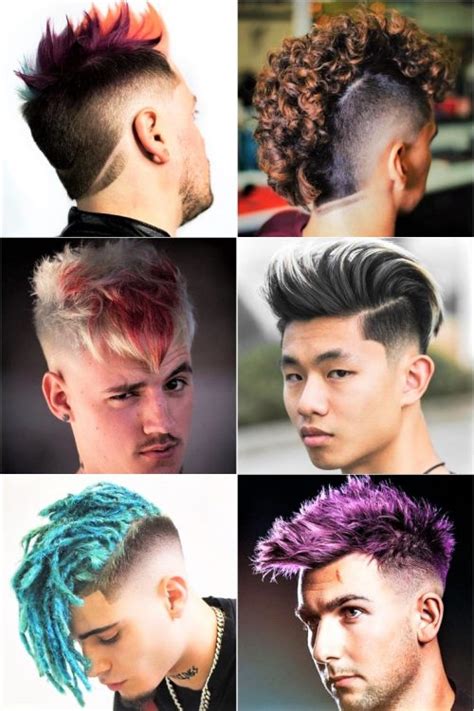 70 Best Hair Dyes For Men Mens Hair Color Trends Colorful