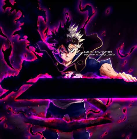 Commission Asta Black Clover By Kortrex Personagens De Anime