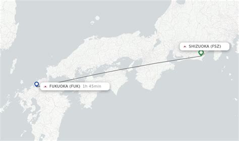 Direct Non Stop Flights From Shizuoka To Fukuoka Schedules