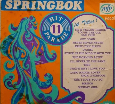 Unknown Artist Springbok Hit Parade Vinyl Lp Album