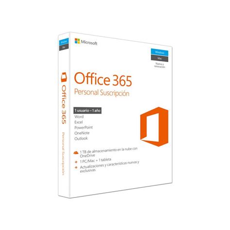 Microsoft Office Personal Bit Tableta Pc Mac Usuario