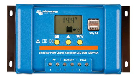 Victron Energy BlueSolar PWM Lade Regler DUO LCD USB